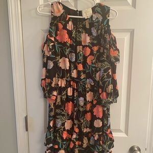 Kate Spade Size 6 Floral Ruffle Dress